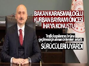 Bakan Karaismailoğlu: '68 bin 577 km yolda, 1000 ekip, 5 bin 383 personel, 1513 makine ile görev yapılacak'