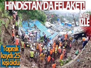 Hindistan'da toprak kayması: 25 ölü
