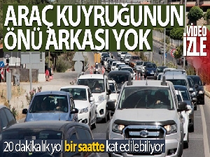 Araç kuyruğunun önü arkası yok