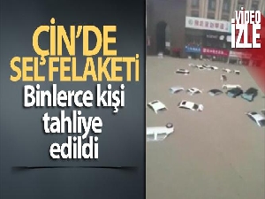Çin'in Henan eyaletinde sel: 10 binden fazla kişi tahliye edildi