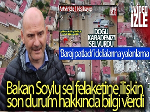Bakan Soylu: 'Can kaybımız yok; 1-2 tane yaralımız var'