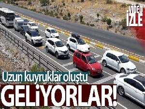 Tatilcilerin dönüş çilesi başladı