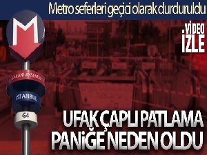 Eyüpsultan'daki metroda seferler normale döndü