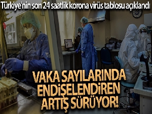 Son 24 saatte korona virüsten 55 kişi hayatını kaybetti