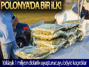 Eğitim uçağıyla İspanya'dan Polonya'ya uyuşturucu sevkiyatı