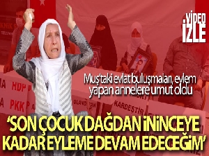 Muş'taki ilk evlat buluşması, eylem yapan annelere umut oldu