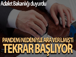 Nöbetçi noterlik uygulaması tekrar başlıyor