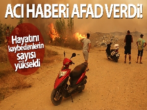 Manavgat'taki yangında hayatını kaybedenlerin sayısı 3'e yükseldi