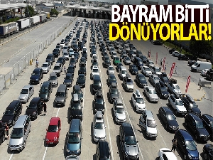 Kapıkule'de gurbetçilerin hüzünlü dönüş yolcuğu başladı