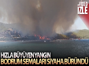 Bodrum semalarını duman kapladı