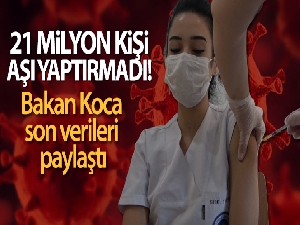 Aşılamada son veriler paylaşıldı