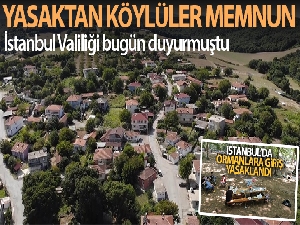 Çatalcalı köylüler ormanlık alana girişlerin yasaklanması kararından memnun