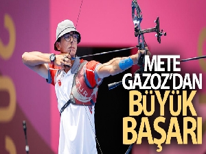 Mete Gazoz'dan tarihi başarı!