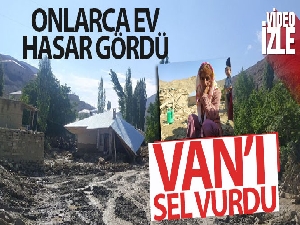 Sele kapılmaktan son anda kurtulan kadın üzerindeki şoku atamadı