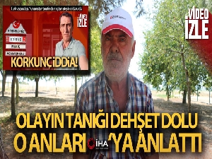 Yunanistan sınırındaki korkunç olayın tanığı korku dolu anları İHA'ya anlattı