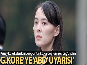 Kuzey Kore Lideri Kim Jong-un'un kız kardeşi Kim Yo-Jong, Güney Kore'yi uyardı