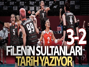Filenin Sultanları tarih yazıyor! Türkiye 3-2 Rusya