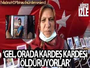 Evlat hasreti çeken anne Demir: 'Orada kardeş kardeşi öldürüyorlar'