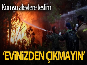 Yunanistan alevlere teslim! Atinalılara 'evden çıkmayın' çağrısı