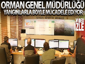 Orman Genel Müdürlüğü ekipleri 5 ilde meydana gelen 14 yangınla mücadele ediyor