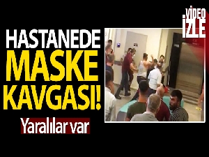Hastanede güvenlikçiler ile vatandaşların maske kavgası: 3 yaralı