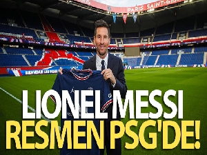Lionel Messi, resmen PSG'de