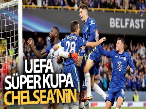 UEFA Süper Kupa Chelsea'nin