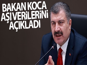 Sağlık Bakanı Koca: "İlk doz aşısını henüz yaptırmayanların sayısı 19 milyon 70 bin 186'a indi"