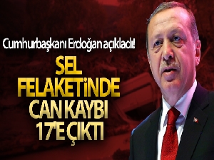Sel felaketinde can kaybı 17'e çıktı