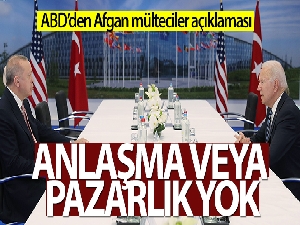 ABD'den Cumhurbaşkanı Erdoğan ile Biden arasında anlaşma iddiasına ilişkin açıklama!