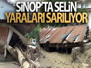 Sinop'taki selin yaraları sarılıyor