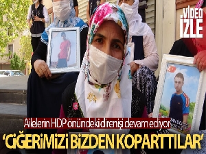 Ailelerin HDP önündeki direnişi devam ediyor