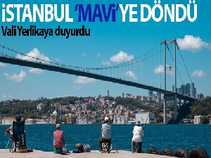 İstanbul aşı haritasında mavi renge döndü