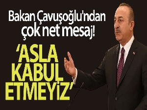 Bakan Çavuşoğlu: 'PKK terör örgütünün Irak'taki mevcudiyetini asla kabul etmeyeceğiz'