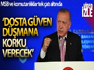 Cumhurbaşkanı Erdoğan, Ay Yıldız Yerleşkesi'nin temel atılma törenine katıldı