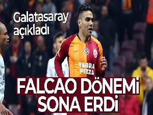 Galatasaray, Radamel Falcao'yla yollarını ayırdı!