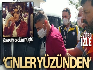 Bursa'da karısını bıçakla öldüren zanlı, "Cinler yüzünden" deyip ağlamaya başladı