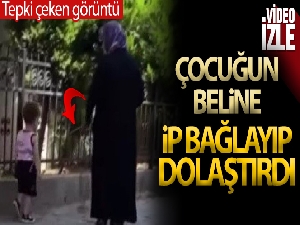 Küçükçekmece'de tepki çeken görüntü