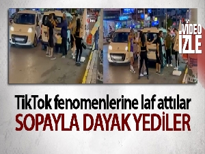 Esenyurt'ta TikTok fenomenlerine laf attılar, sopayla dayak yediler