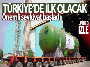 Akkuyu NGS'nin 2. ünitesi için üretilen buhar jeneratörlerinin sevkiyatına başlandı