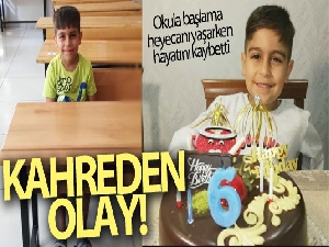 Üzerine dolap devrilen 6 yaşındaki çocuk hayatını kaybetti