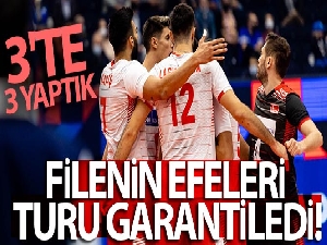 Filenin Efeleri 3'te 3 yaptı