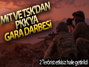 MİT ve TSK'dan PKK'ya Gara darbesi: 2 terörist etkisiz hale getirildi