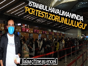 Balayı çiftine aşı engeli