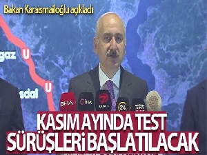 Bakan Karaismailoğlu: 'Havalimanı metrosunda Kasım ayında test sürüşlerini başlatacağız'