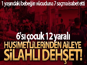 İzmir'de husumetlilerinden aileye silahlı saldırı: 6'sı çocuk 12 yaralı