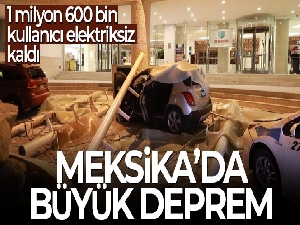 Meksika'da 7.1 şiddetinde deprem: 1 ölü