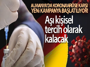 Almanya'da Covid-19 karşı yeni bir aşılama kampanyası başlatılıyor