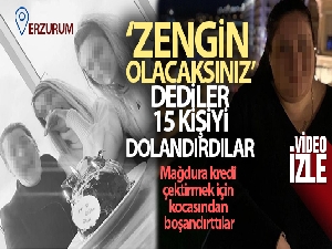 ‘Zengin olacaksınız' vaadiyle 15 kişiyi dolandırdılar, mağdurlarla doğum günü pastası dahi kestiler