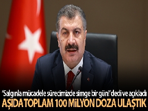 Bakan Koca: 'TURKOVAC aşımızın onay alması halinde Ekim ayı içinde seri üretime geçeceğiz'